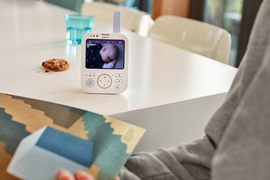 Philips AVENT Baby monitor SCD843 26 baby-videomonitor 300 m FHSS Wit