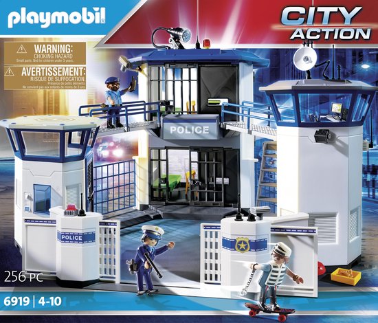 PLAYMOBIL City Action Politiebureau met gevangenis - 6919