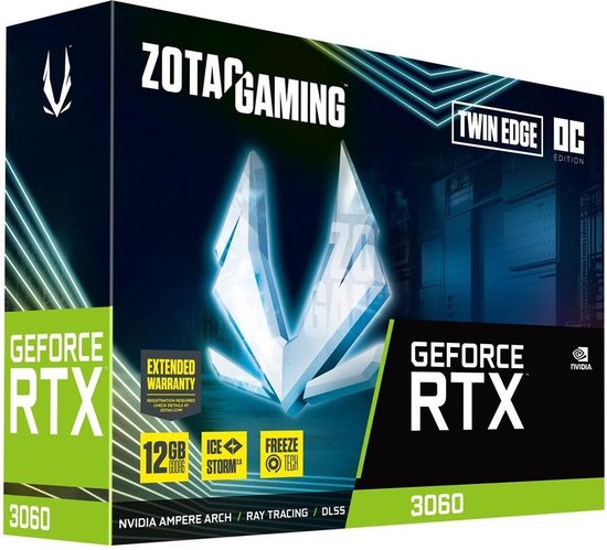 ZOTAC - GeForce RTX 3060 Twin Edge OC GAMING grafische kaart