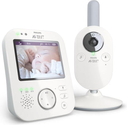 Philips AVENT Baby monitor SCD843 26 baby-videomonitor 300 m FHSS Wit