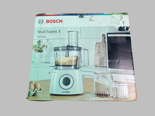 Tweedekans Bosch MCM3501M MultiTalent 3 Keukenmachine - 800W - Zwart/RVS | Professioneel Gecontroleerd