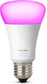 Philips Hue - White and Color Ambiance Starterkit - Incl Hue dimmer switch - E27 - ZONDER Bridge