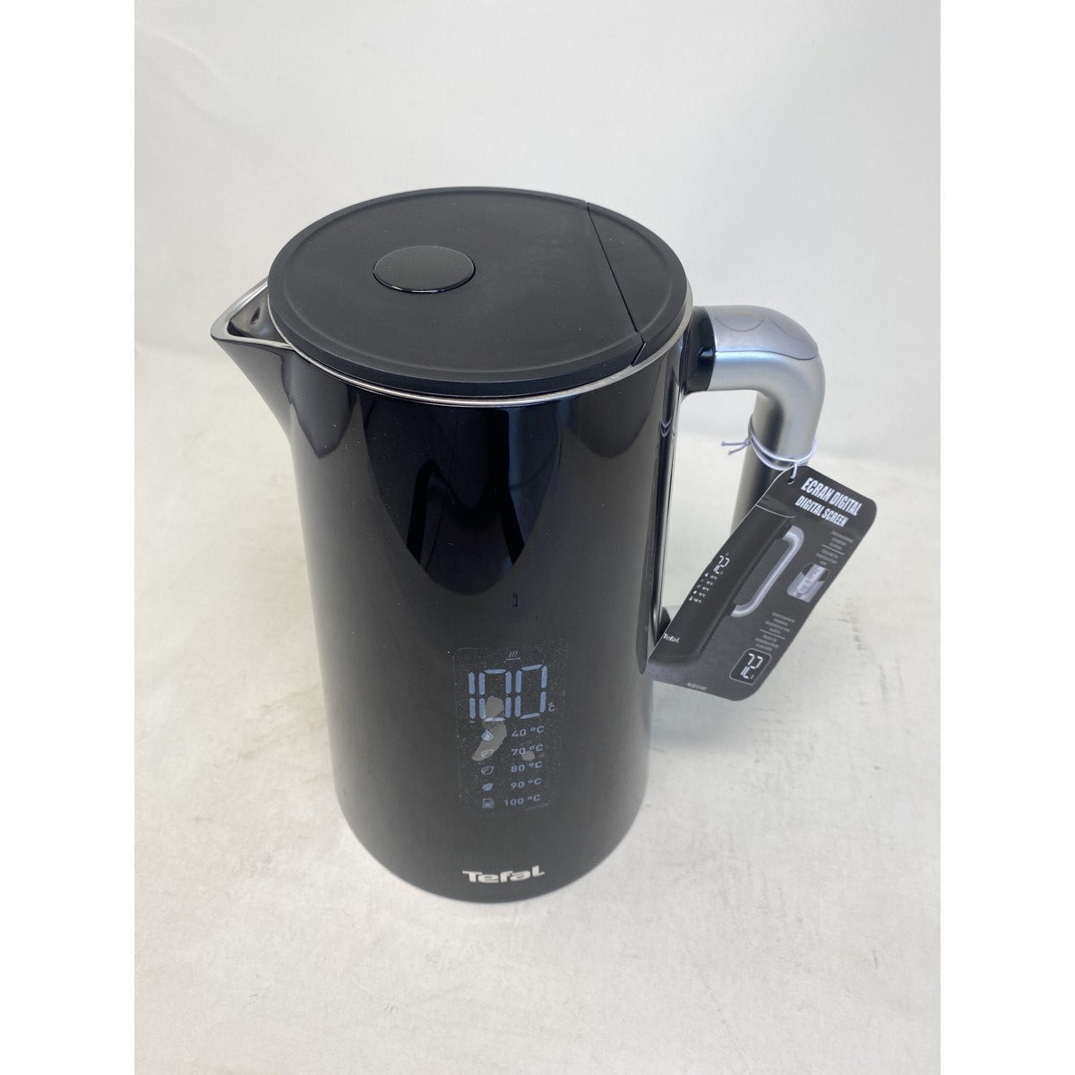 Tweedekans Tefal Smart'N Light KO8508 Waterkoker - 1,7L - Zwart - 5 temperatuurstanden