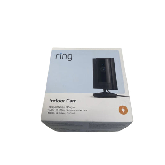 Tweedekans Ring Indoor Camera (2nd Gen) - Zwarte beveiligingscamera voor binnenshuis