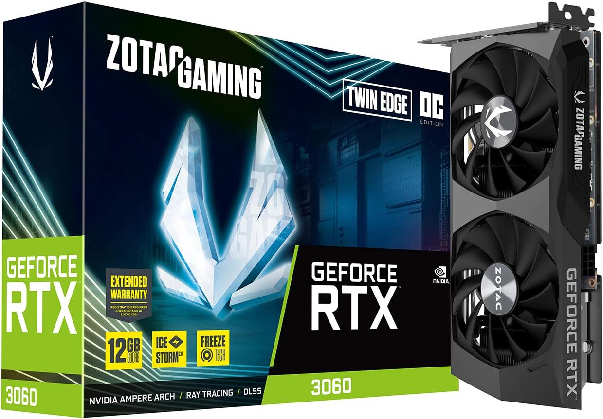 ZOTAC GAMING GeForce RTX 3060 Twin Edge OC - Met doos