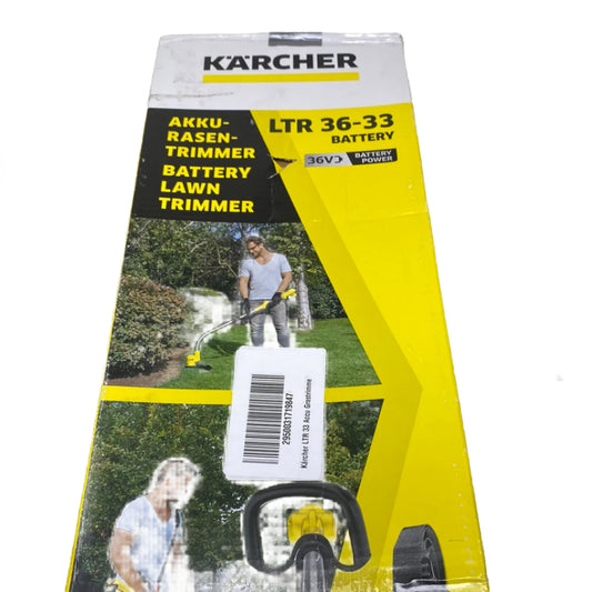 Krcher LTR 33 Accu Grastrimmer - 36 Volt - Exclusief accu en lader - 33 cm maaibreedte