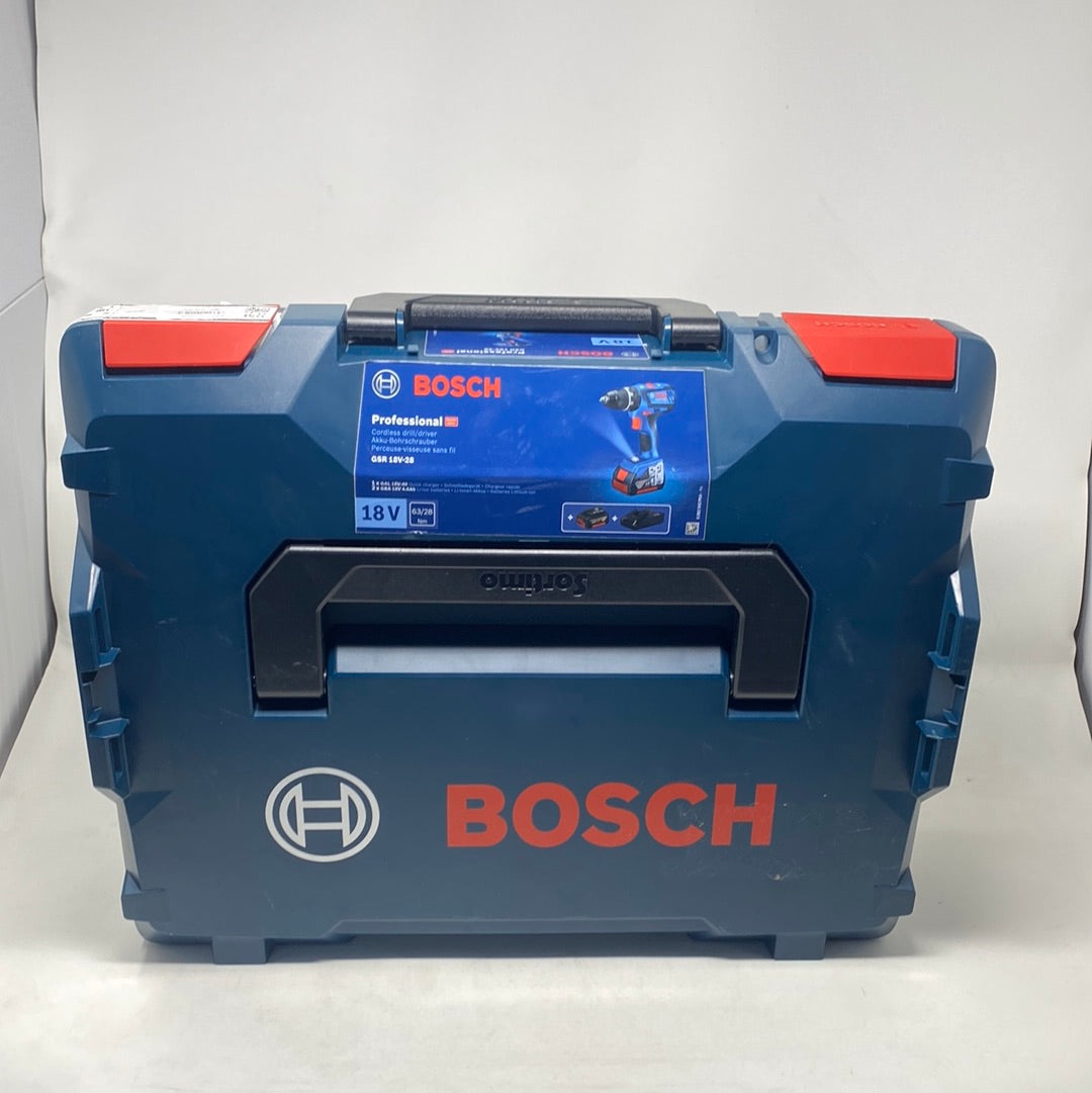 Bosch Professional GSR 18V-28 Accuboormachine - Met 2x 18 V (4.0 Ah) accu's - Inclusief koffer