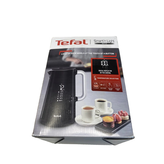 Tweedekans Tefal Smart'N Light KO8508 Waterkoker - 1,7L - Zwart - 5 temperatuurstanden