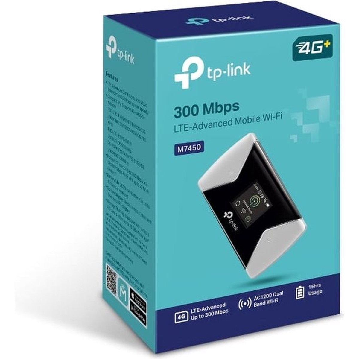 Tweedekans TP-Link M7450 MiFi Router - AC Dual-Band - 1-pack | Professioneel Getest