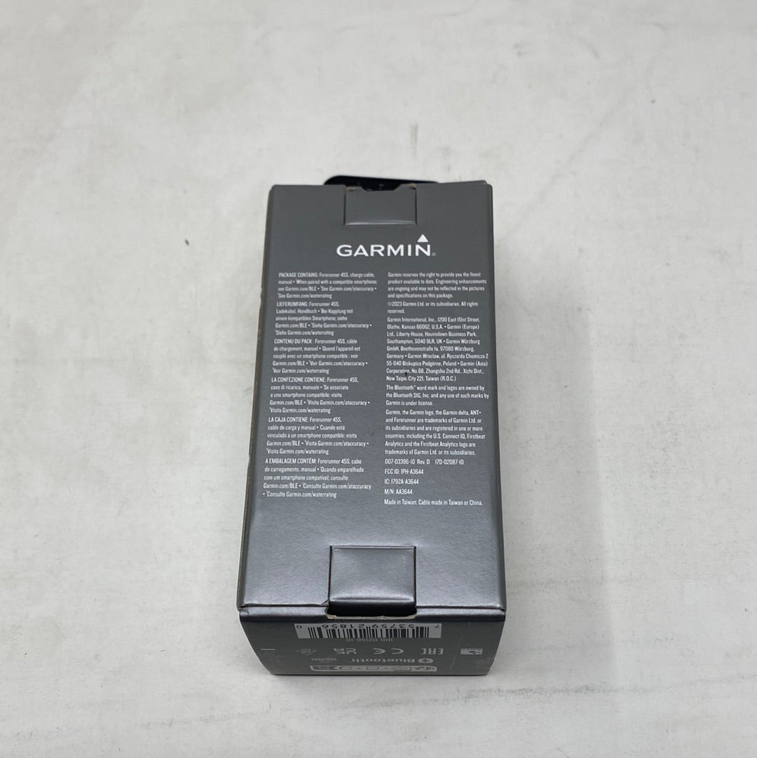 Garmin Forerunner 45S - Sporthorloge met GPS Tracker - Hardloophorloge - 40mm - ZwartWit