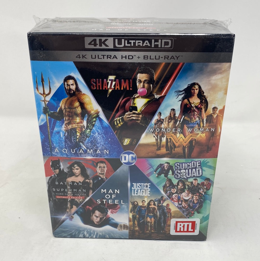 DC Extended Universe   Collectie 7 films  4K Ultra HD  Blu-ray