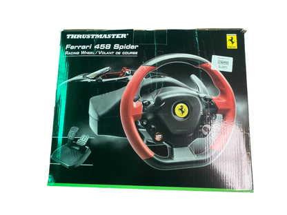 Tweedekans Thrustmaster Ferrari 458 Spider Racestuur - Xbox One & Series X/S - Rood | Getest