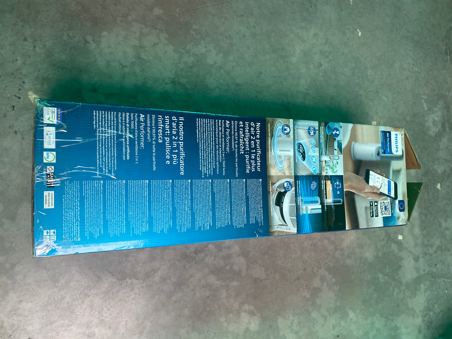 TweedekansPhilips 7000 Series AMF765/10 - 2-in-1 Luchtreiniger & Ventilator - HEPA Filter - Wit - App Connected