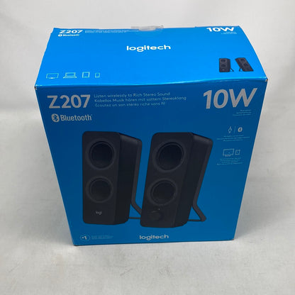 Logitech Z207 - Bluetooth Computerspeakers - Zwart