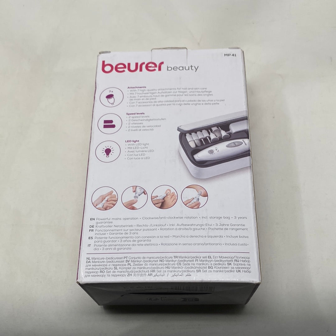 Beurer MP 41 Elektrische nagelvijl  Nagelfrees  Elektrisch manicure en pedicur