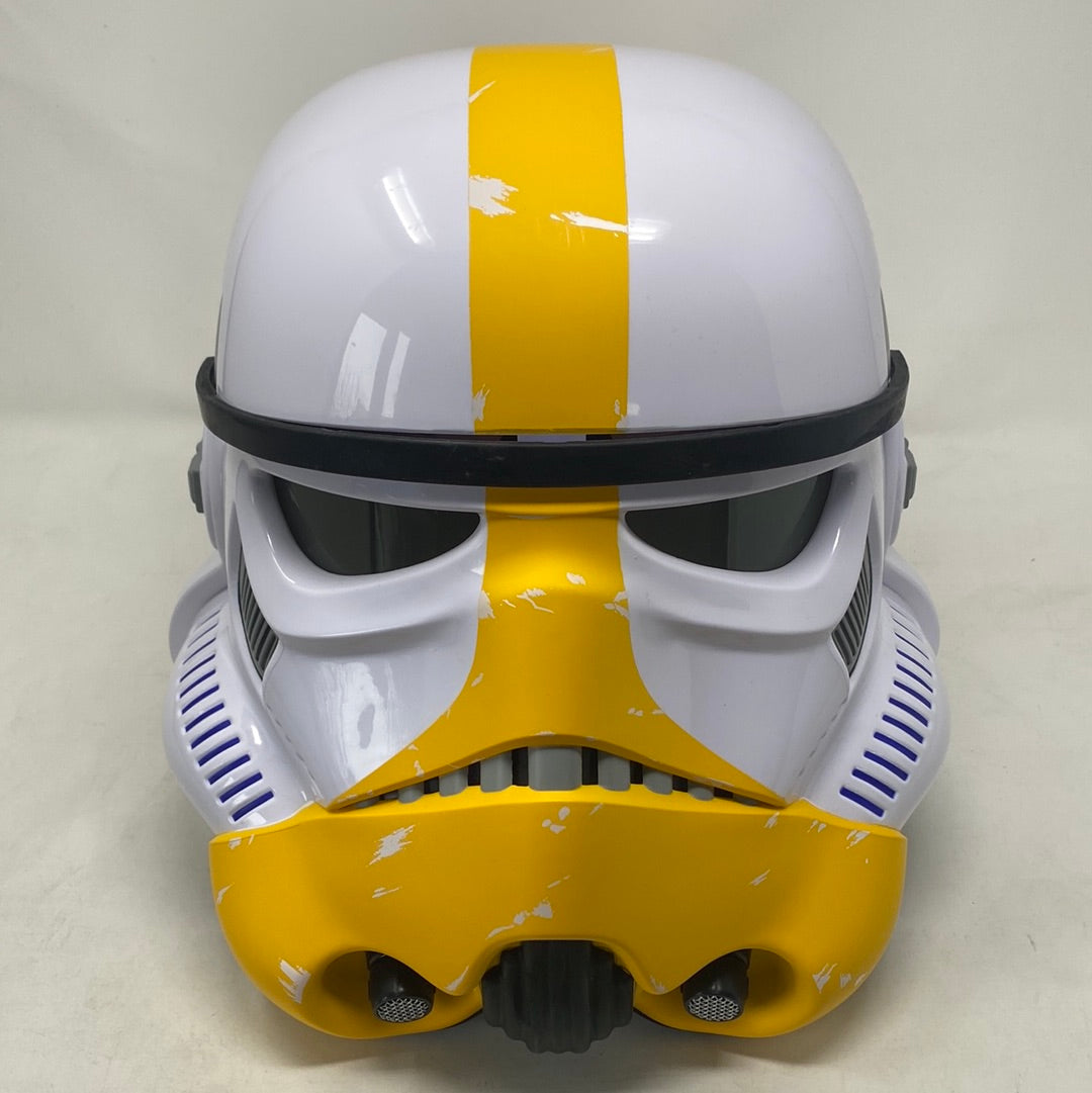 Hasbro - Star Wars The Mandalorian - Artillery Stormtrooper Black Series Helmet Replica