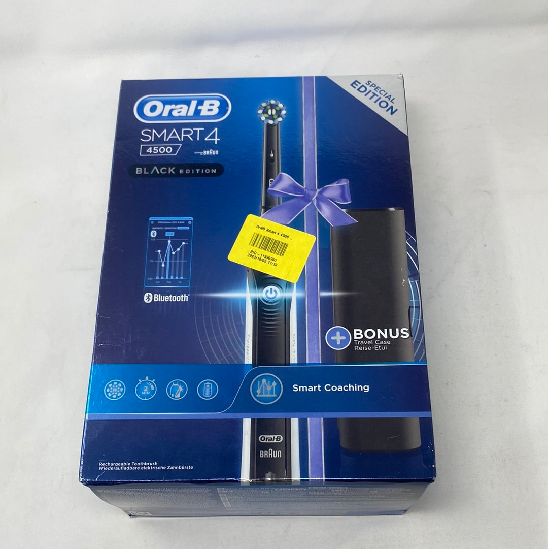 Oral-B Smart 4 4500 - Elektrische Tandenborstel - Zwart