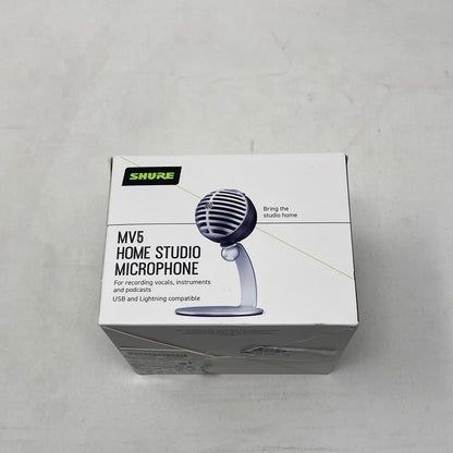 Shure MV5-DIG microfoon Grijs Microfoon voor studios