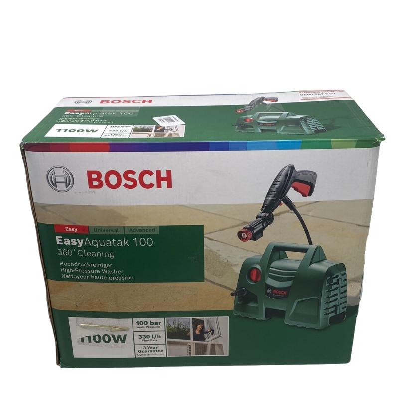 Bosch EasyAquatak 100 Hogedrukreiniger - op snoer - 1200 W - 100 bar