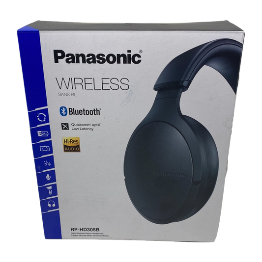 Panasonic RP-HD305BE-K zwart