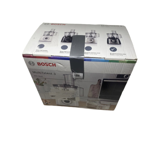Tweedekans Bosch MCM3501M MultiTalent 3 Keukenmachine - 800W - Zwart/RVS | Professioneel Gecontroleerd