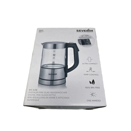 Tweedekans Severin WK 3458 Glazen Waterkoker Mini 0,5L - Multi Temp. 1100W | Professioneel Gecontroleerd