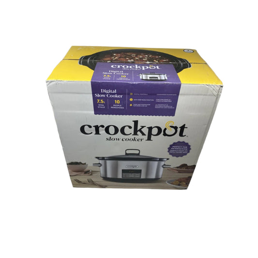 Tweedekans CrockPot Slowcooker 7,5L - Goed Werkende Keukenapparatuur