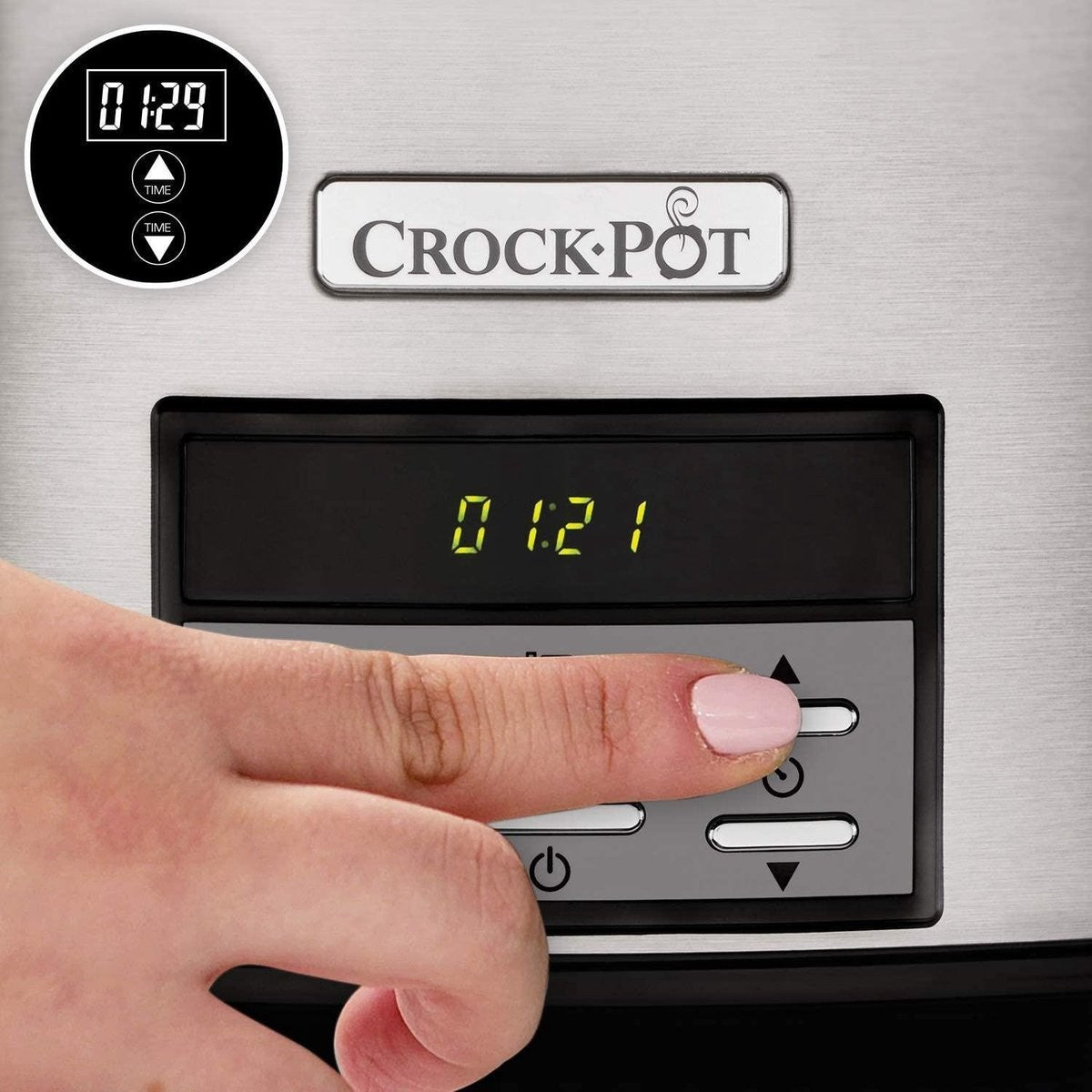 Tweedekans CrockPot Slowcooker 7,5L - Goed Werkende Keukenapparatuur