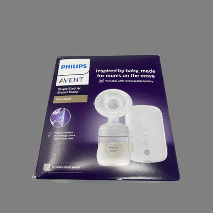 Tweedekans Philips Avent SCF396/31 elektrische borstkolf - ziekenhuissterkte, stille motor, inclusief reistasje