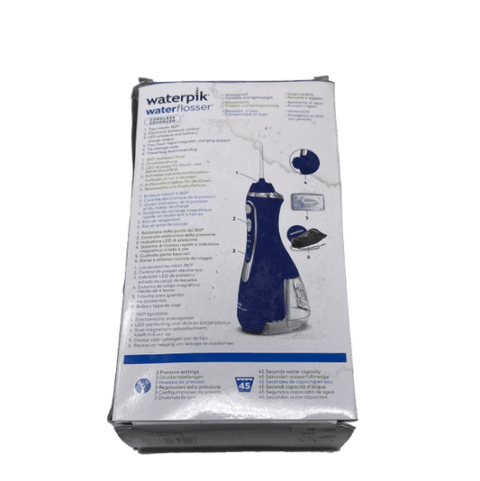 Waterpik Cordless Advanced WP 563 - Flosapparaat - Blauw