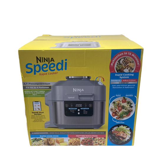 Ninja Speedi Rapid Cooker en Airfryer - Multicooker - 10 Kookfuncties - 5.7 Liter - ON400EU