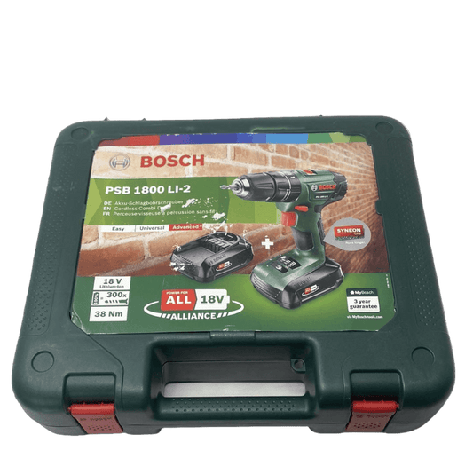 Bosch PSB 1800 LI-2 - Accuboormachine - Met 2 x 18 V accus en lader