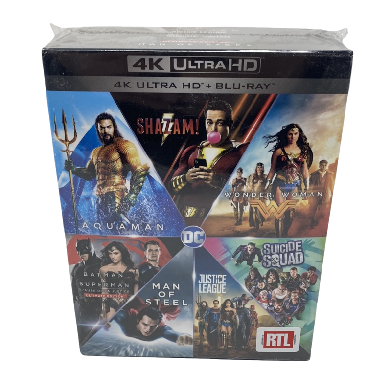 DC Extended Universe   Collectie 7 films  4K Ultra HD  Blu-ray