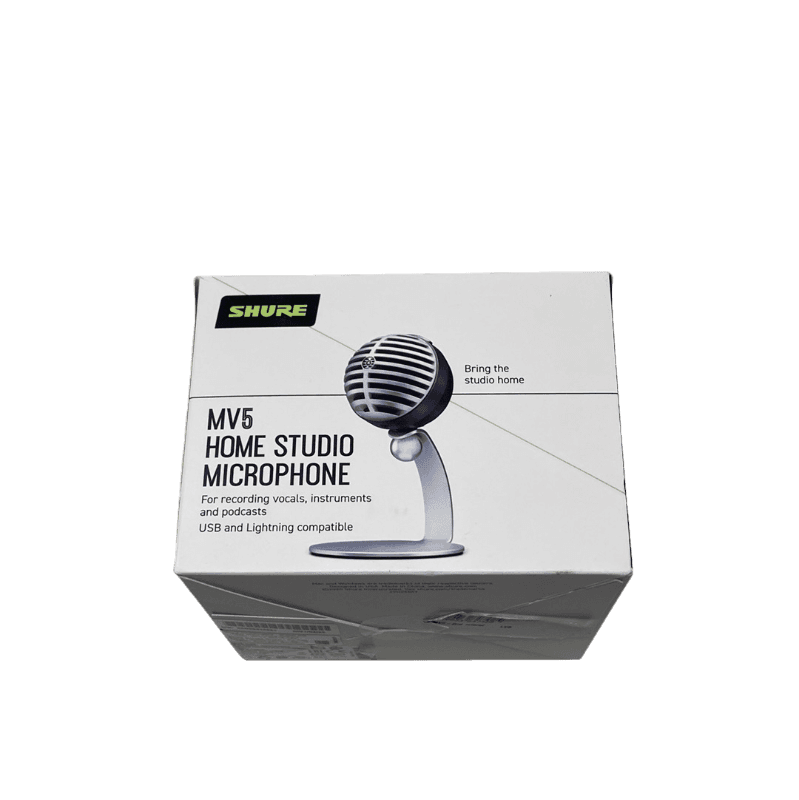 Shure MV5-DIG microfoon Grijs Microfoon voor studios