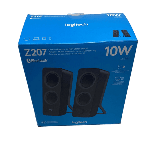 Logitech Z207 - Bluetooth Computerspeakers - Zwart