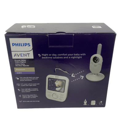 Philips AVENT Baby monitor SCD843 26 baby-videomonitor 300 m FHSS Wit