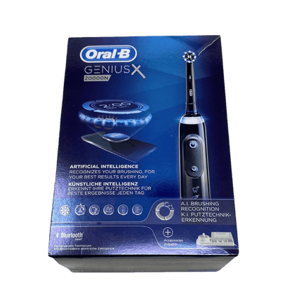 Oral-B Genius X 20000N Elektrische Tandenborstel Zwart Powered By Braun