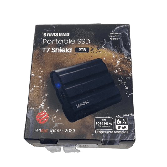 Samsung T7 Shield - Externe SSD - 2 TB - Zwart