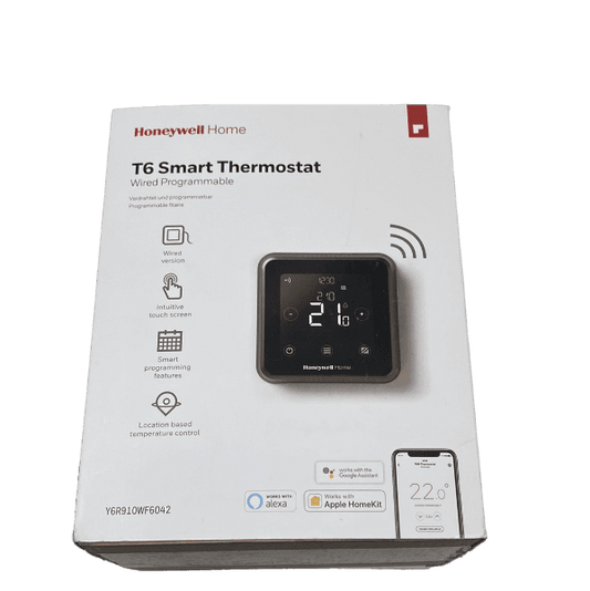 Honeywell Home Y6R910WF6042 T6 kamerthermostaat Opbouw op muur - Bedraad