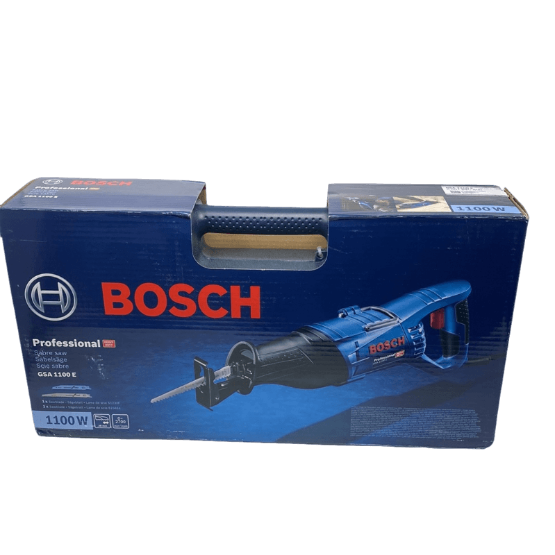 Bosch Professional GSA 1100 E Reciprozaag - 1100 Watt - Met 2 zaagbladen en opbergkoffer