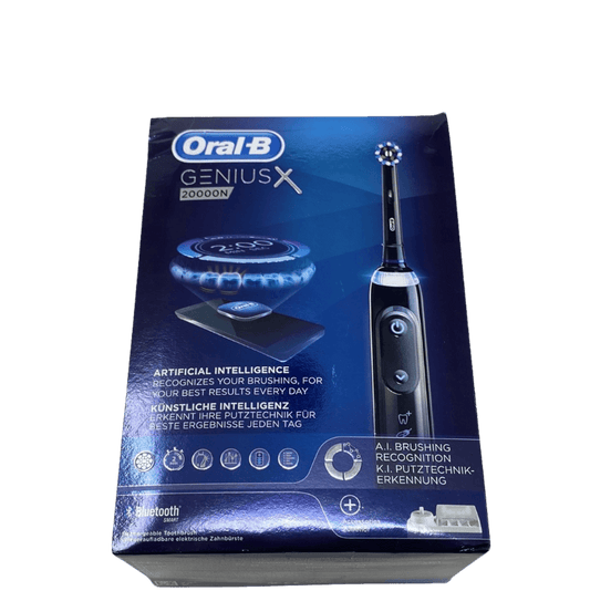 Oral-B Genius X 20000N Elektrische Tandenborstel Zwart Powered By Braun