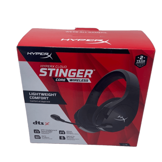 HP HyperX Cloud Stinger Core - Gaming Headset - Draadloos - Zwart