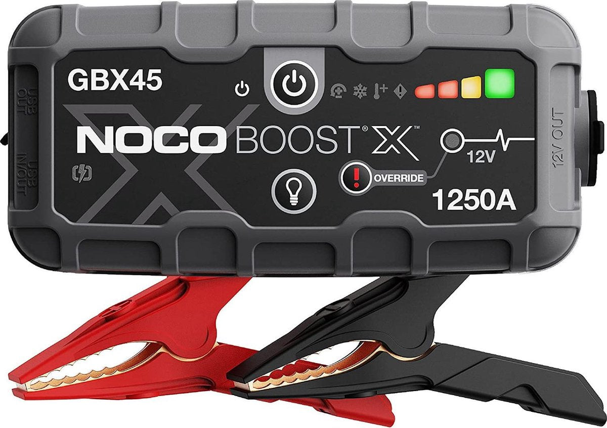 Noco Genius Booster GBX45 Starthulp 12V 1250A Jumpstarter  Powerbank 0046221200065