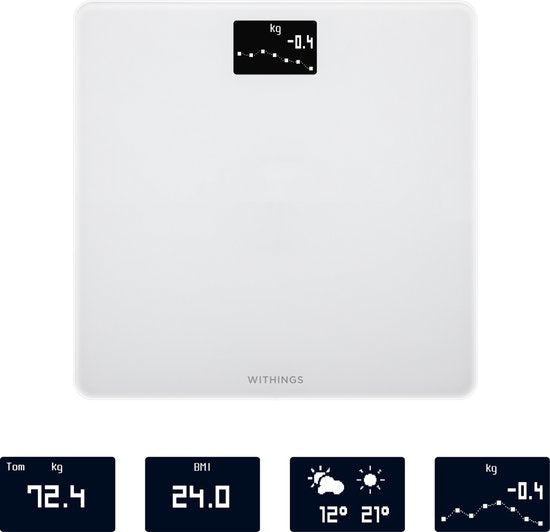 Nokia Body - BMI Wi-fi Personenweegschaal - Wit