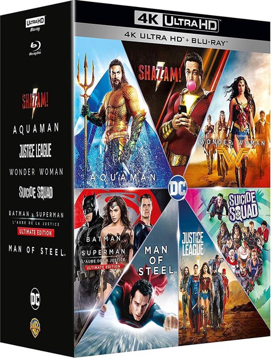 DC Extended Universe   Collectie 7 films  4K Ultra HD  Blu-ray