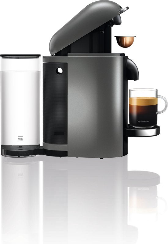 Krups Nespresso Vertuo + XN900T Deluxe - Koffiecupmachine - Titan