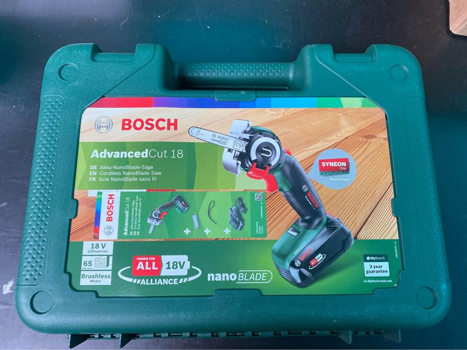 Bosch Advancedcut 18 Volt microkettingzaag