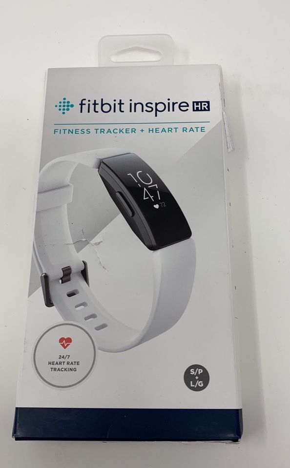 Fitbit Inspire HR - Fitness Tracker - Wit - Nieuw