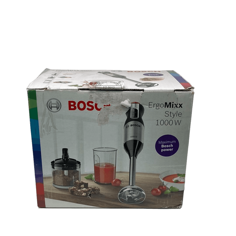 Bosch MS6CM6120 Staafmixer + Maatbeker en Verkleiner RVS/Zwart