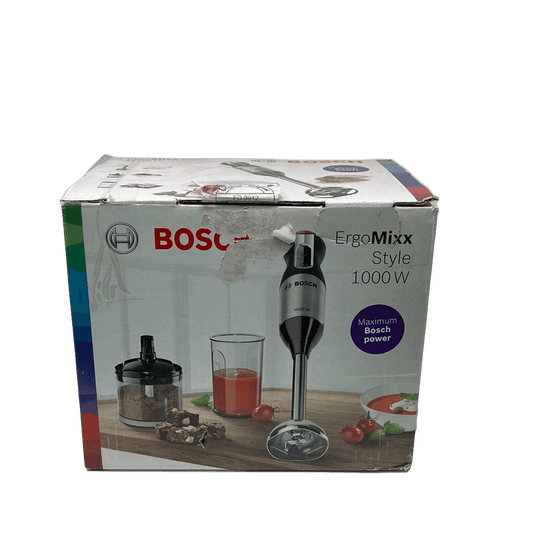 Bosch MS6CM6120 Staafmixer + Maatbeker en Verkleiner RVS/Zwart